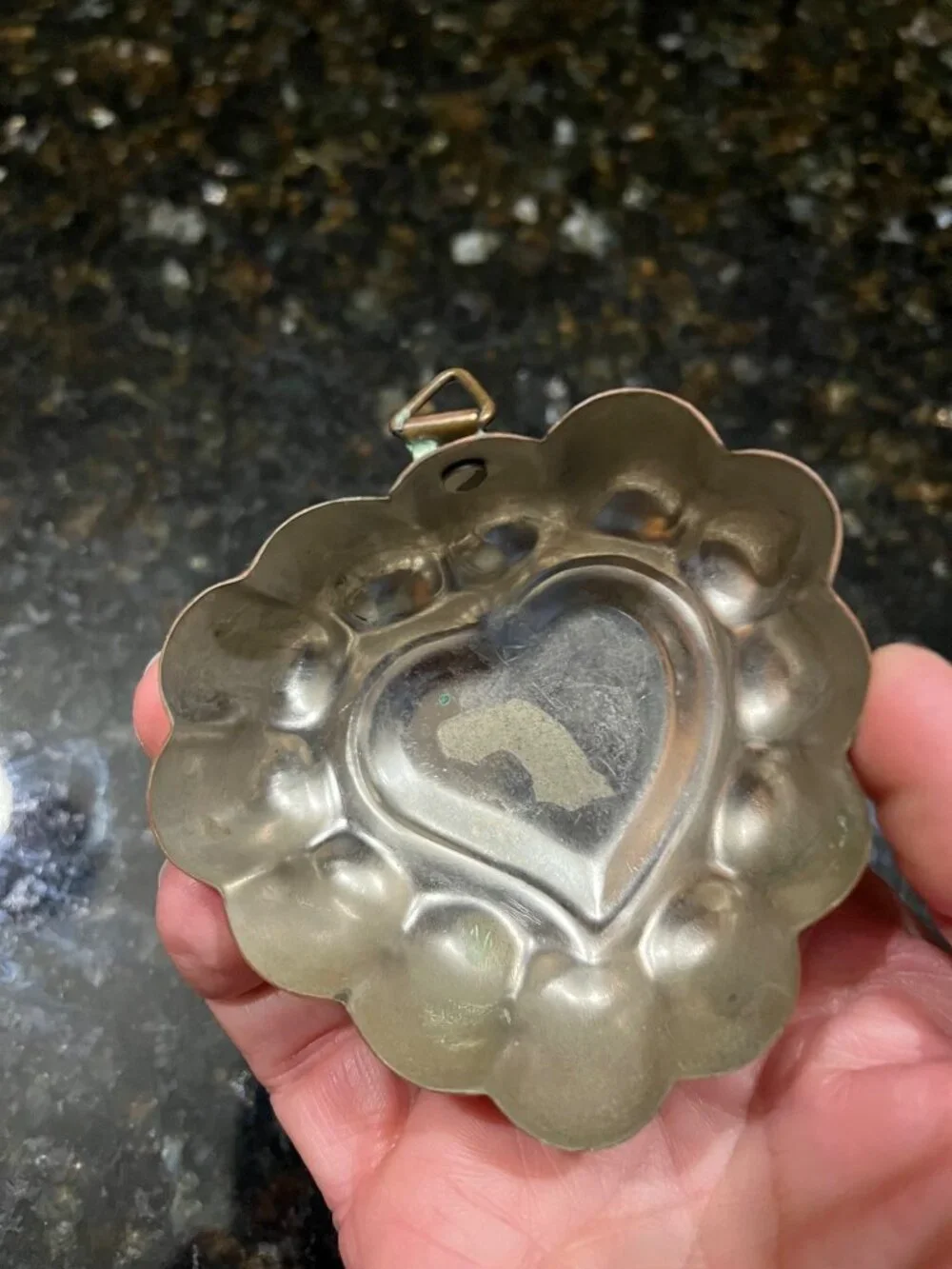 Small Copper Heart Mold A975